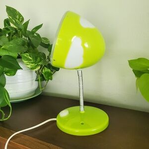 Vintage 90s apple green Ikea Skojig Clouds wall lamp